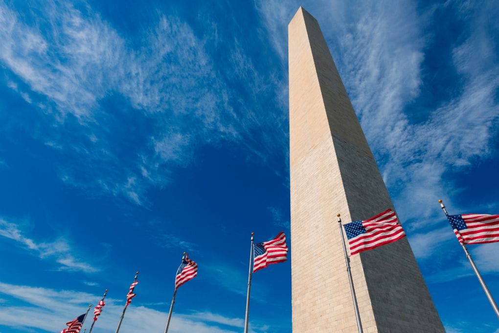 marcos dos estados unidos Monumento a Washington