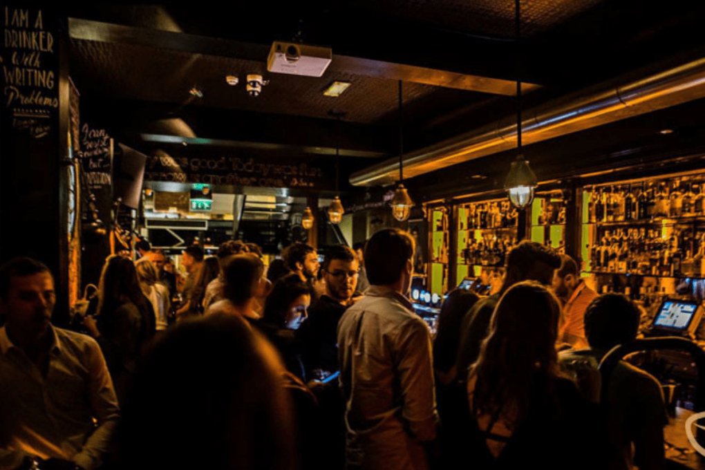 O The South William e um bar de Dublin
