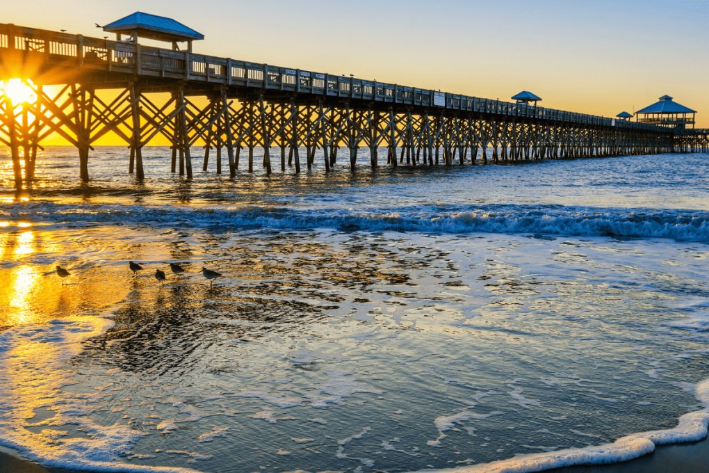 Folly Beach carolina do sul cidades