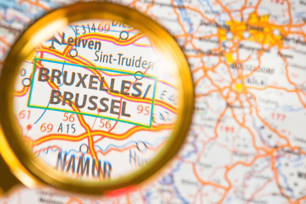 bruxelas mapa