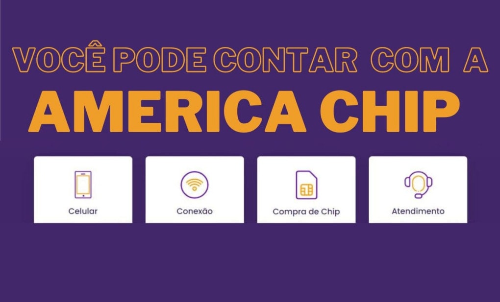 America Chip Conexão 5G na Carolina do Sul