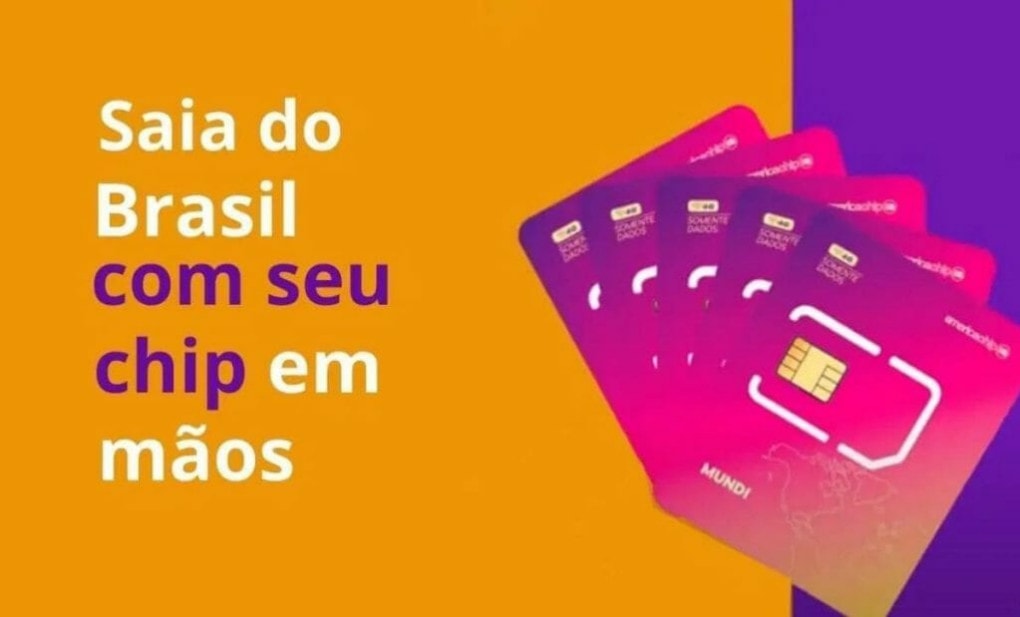 Chip Internacional Europa Conexão 5G em sua EuroTrip