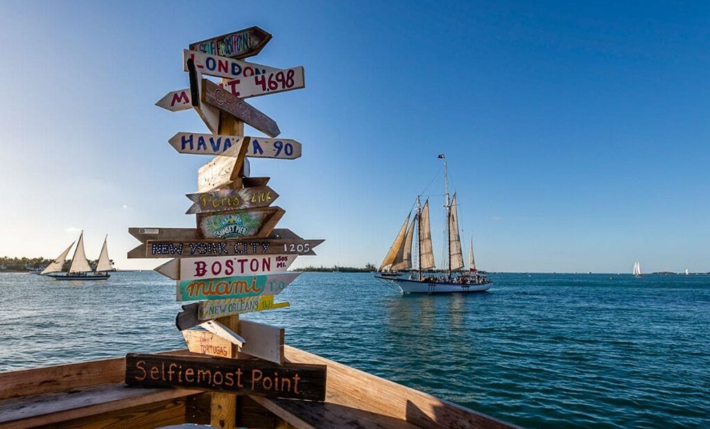 Quantas milhas de Key West a Cuba
