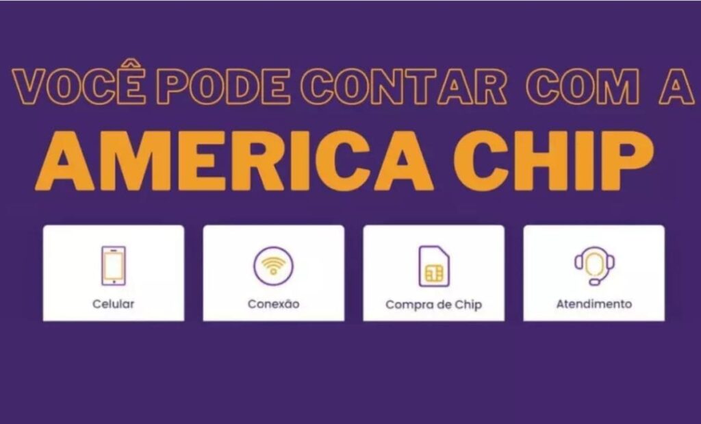 Chip de Celular internacional AmericaChip