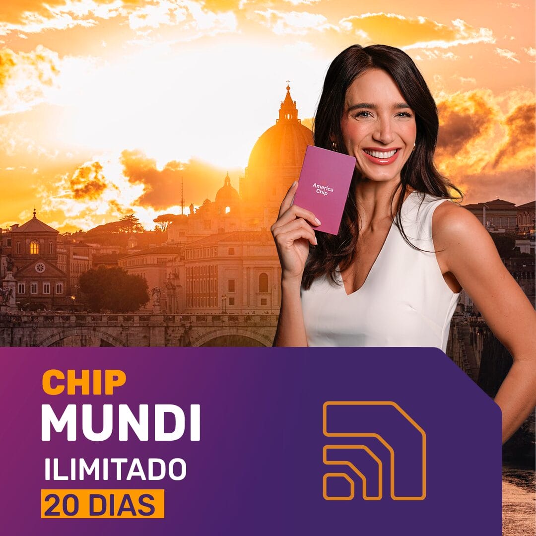 CHIP MUNDI ILIMITADO 20DIAS