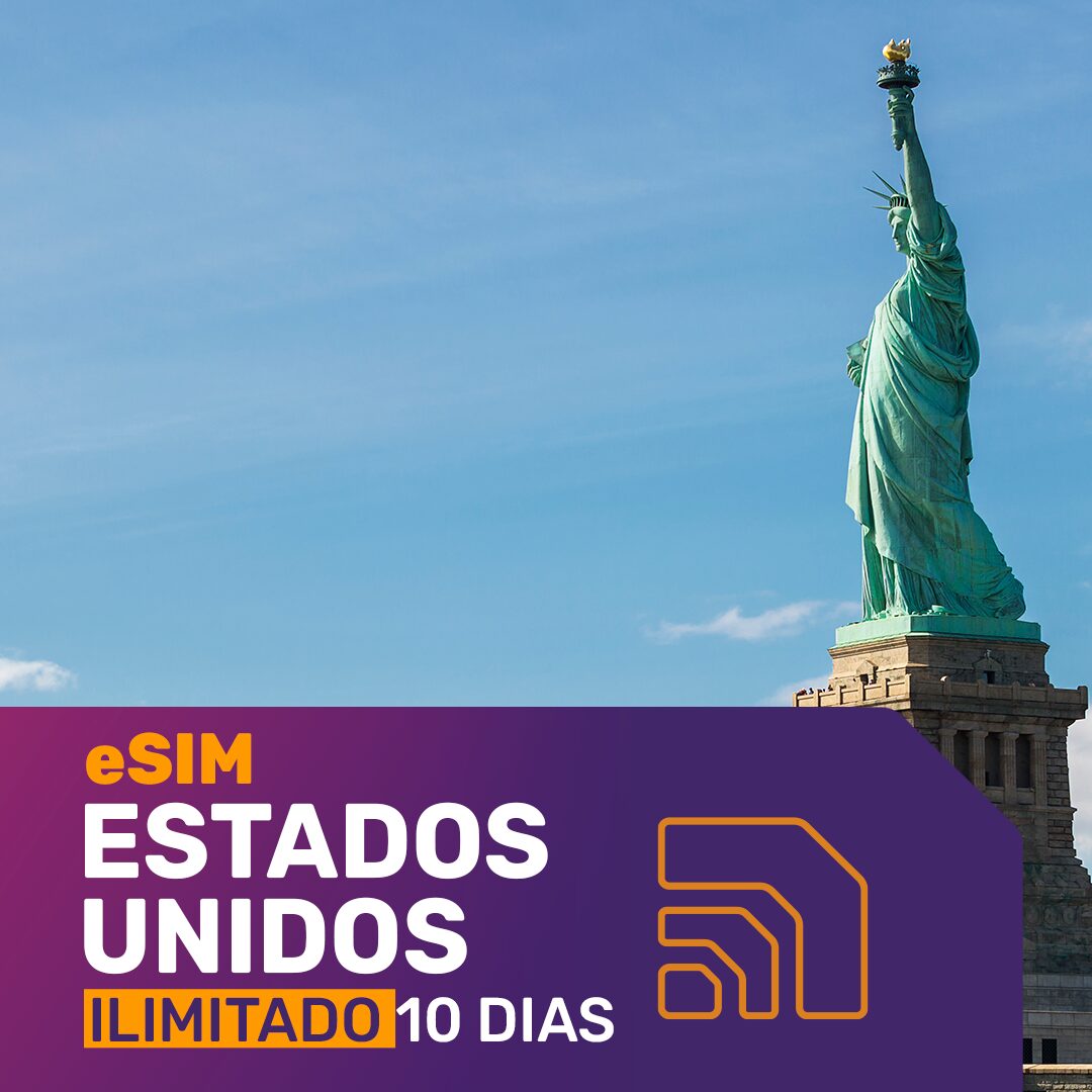 ESIM ESTADOS UNIDOS ILIMITADO 10 DIAS