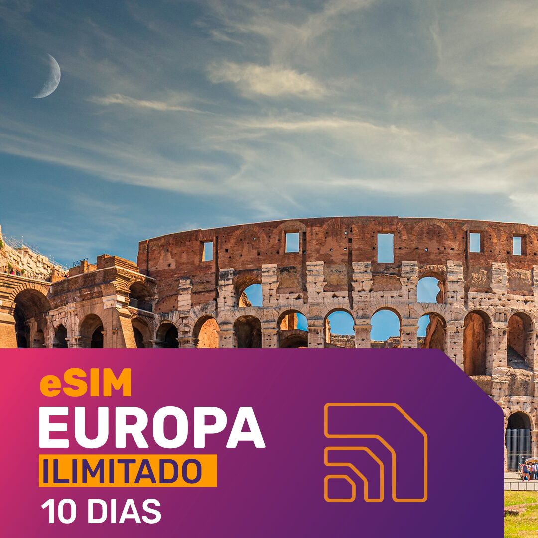 ESIM EUROPA ILIMITADO 10DIAS
