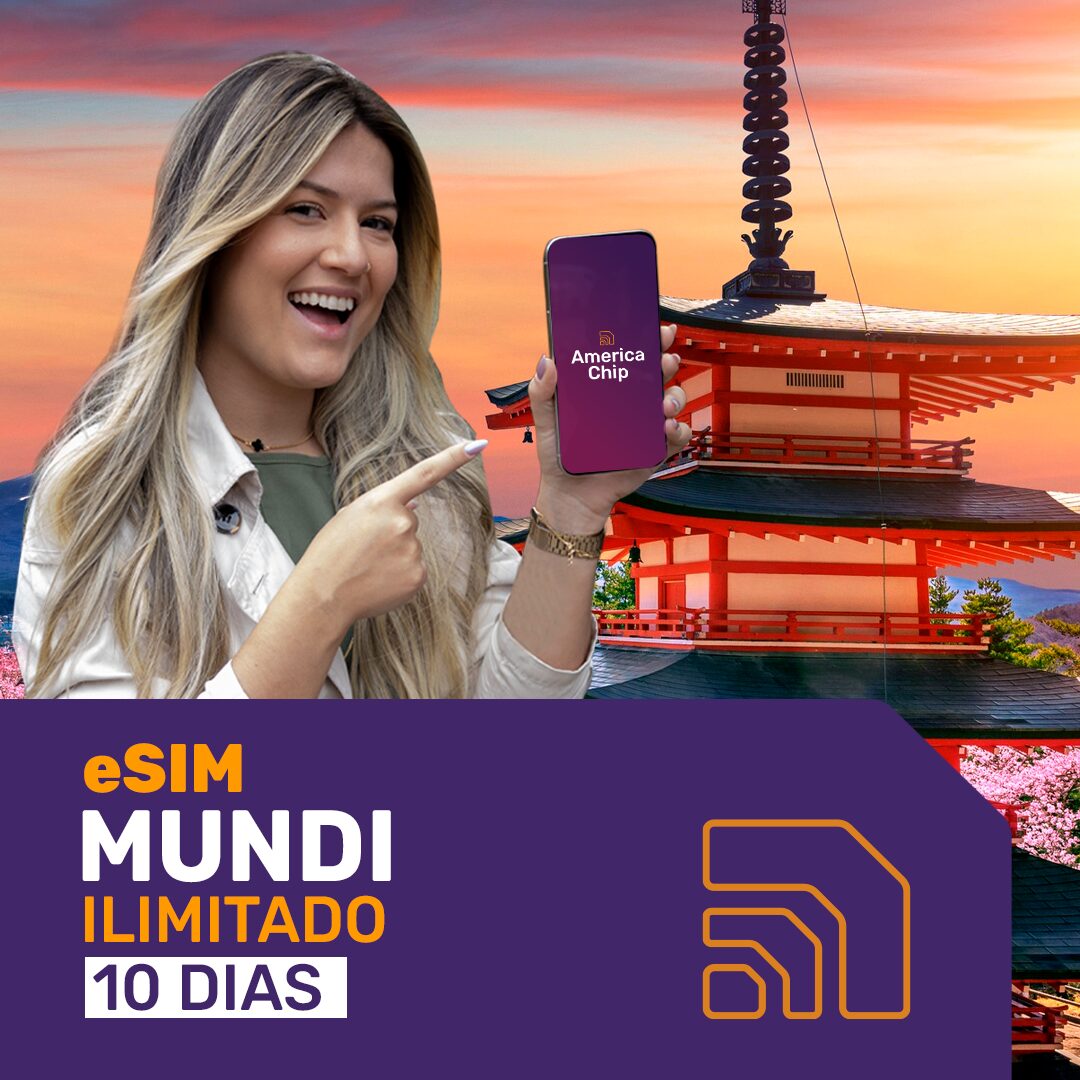 ESIM MUNDI ILIMITADO 10DIAS