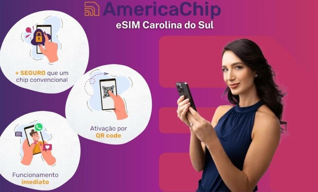 eSIM América do Sul