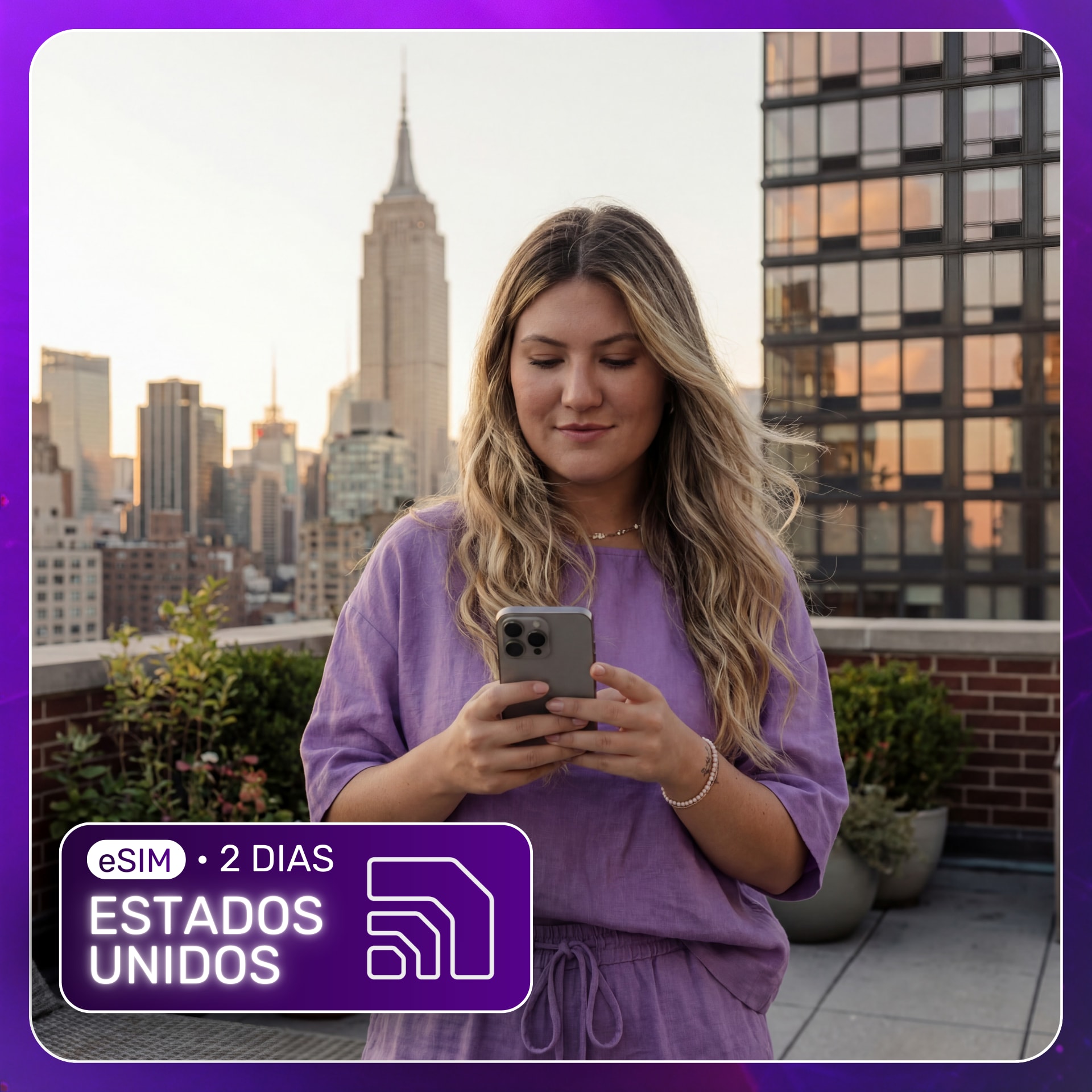 eSIM ESTADOS UNIDOS – 2 dias