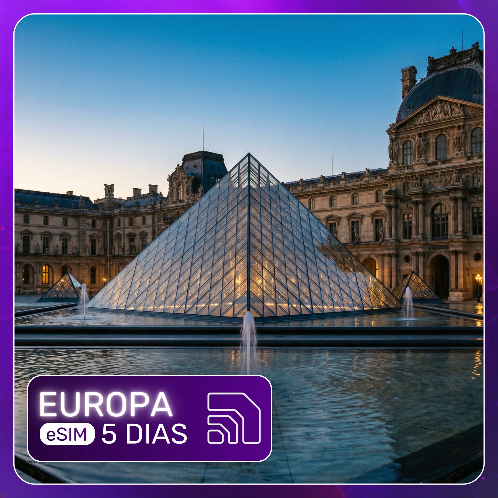 eSIM EUROPA – 5 dias