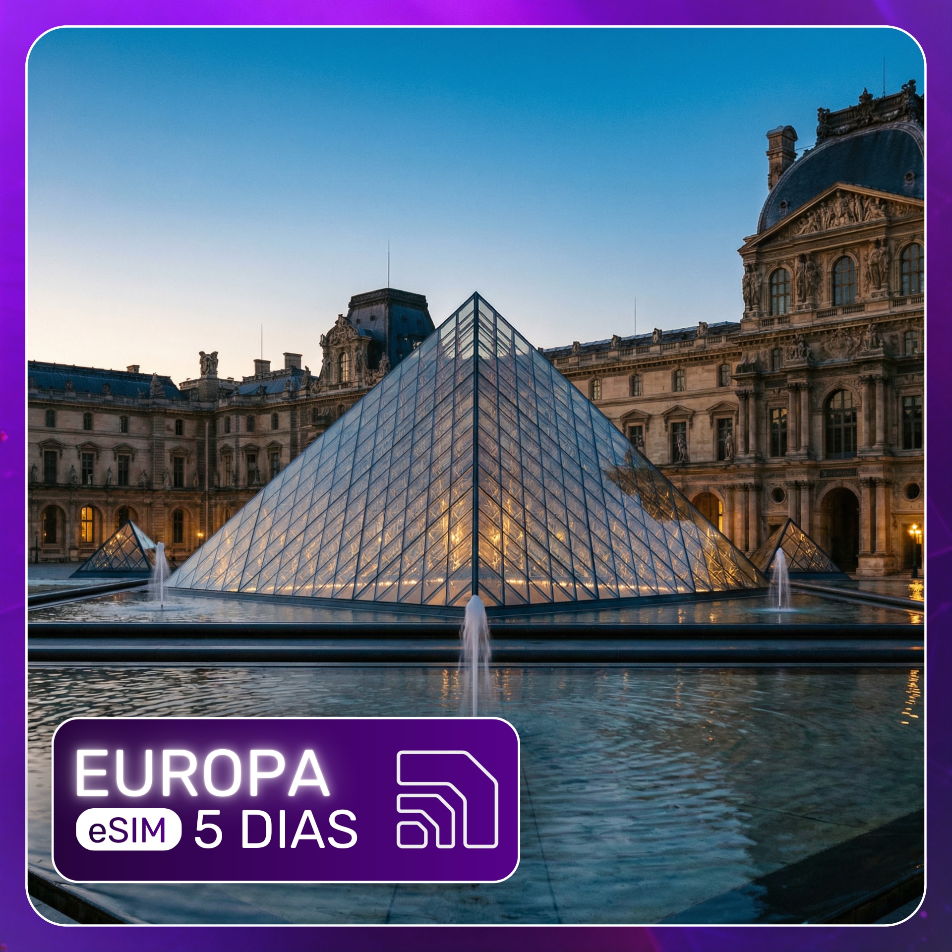 eSIM EUROPA – 5 dias
