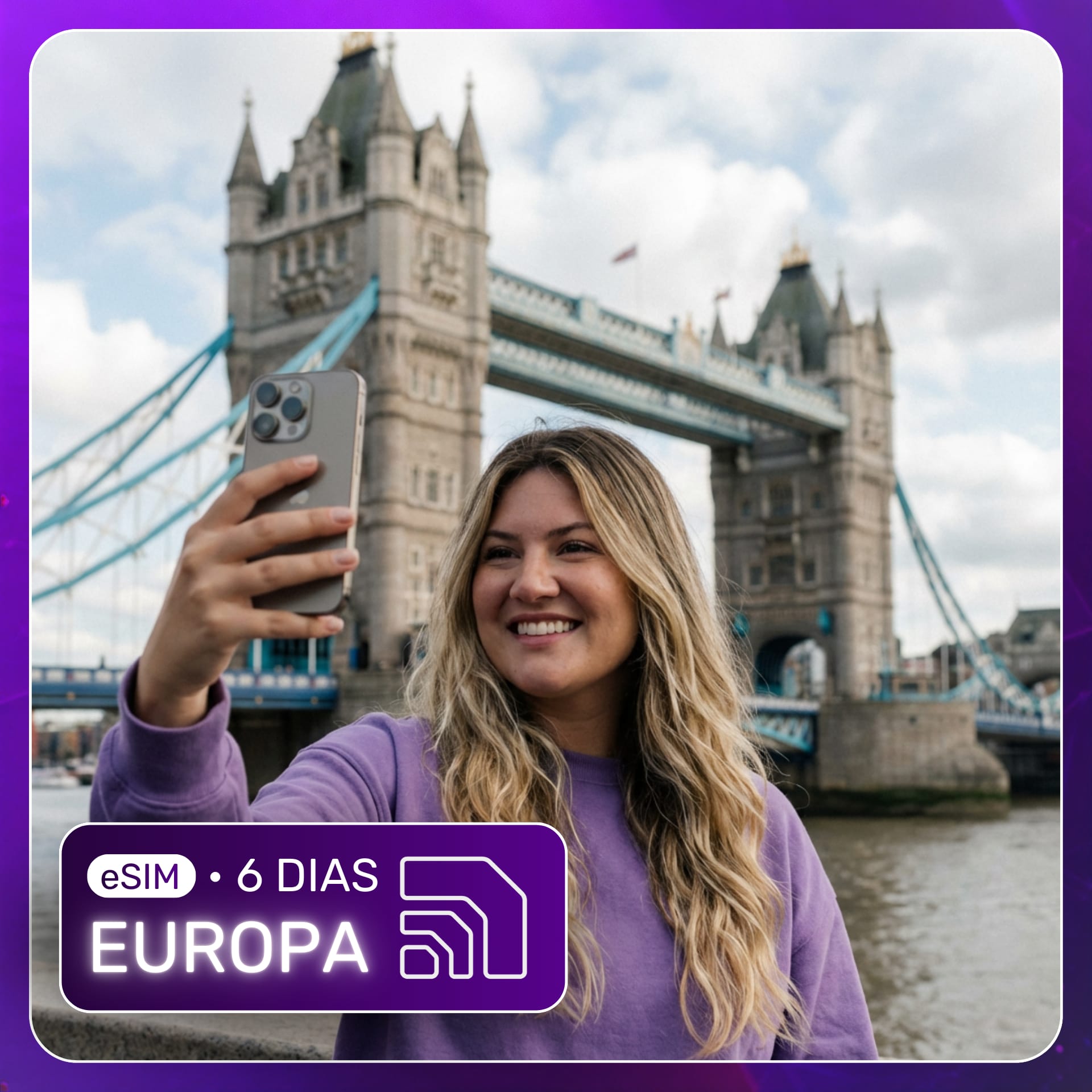 eSIM EUROPA – 6 dias