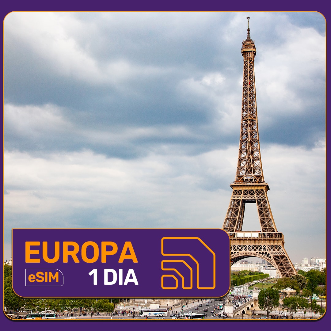 eSIM EUROPA – 1 dia