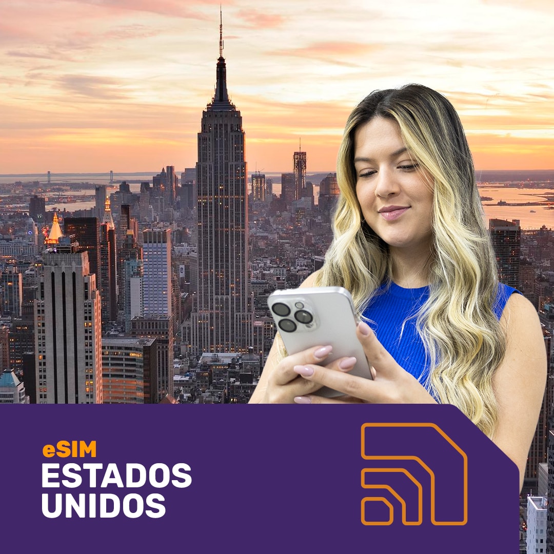 eSIM ESTADOS UNIDOS – 1 dia